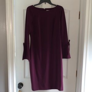 Calvin Klein bell sleeve dress